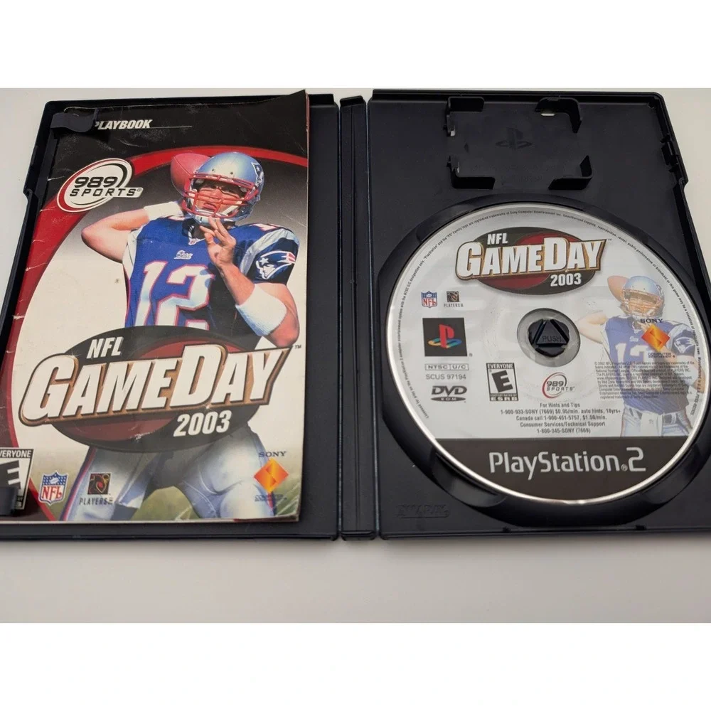 NFL Gameday‎ 2003 - Sony PlayStation 2 PS2 Complete CIB Original Case Tested